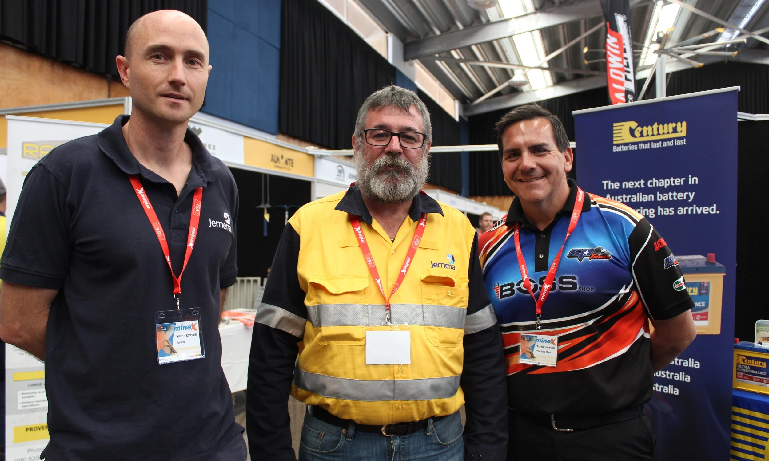 Marty, Dean and Travis in Isa