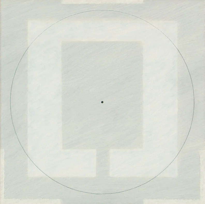 Yantra-ipsum,2001, acrylic, on wood, 11 13/16 x 11 13/16 in. [30x30cm]