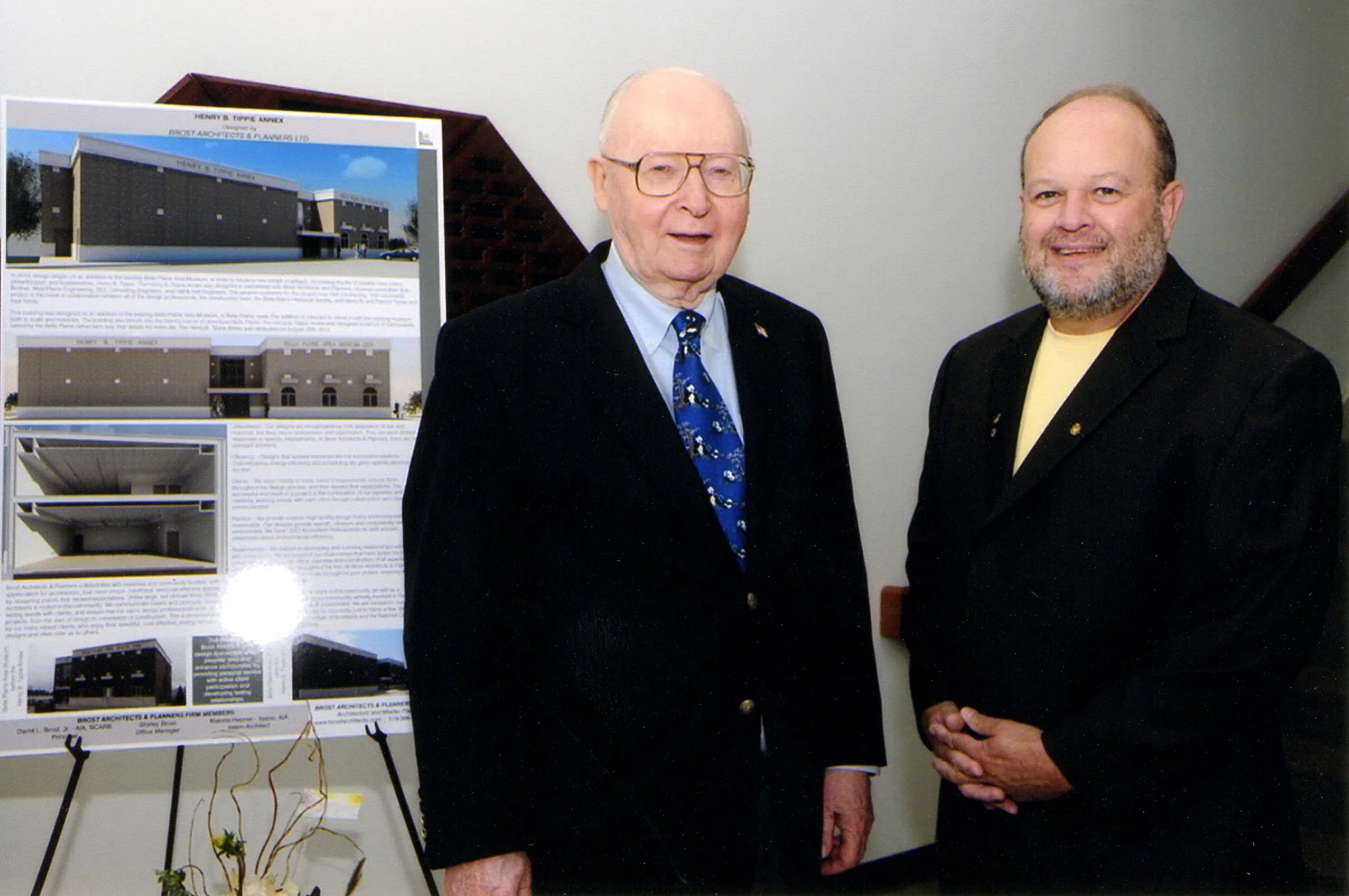 Henry B. Tippie and David L. Brost, Jr.