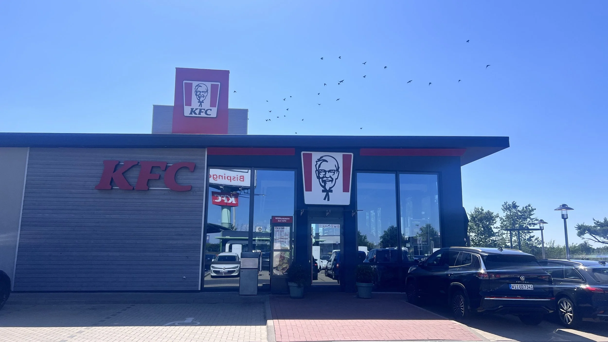 Jeg spiste på KFC slik at du slipper