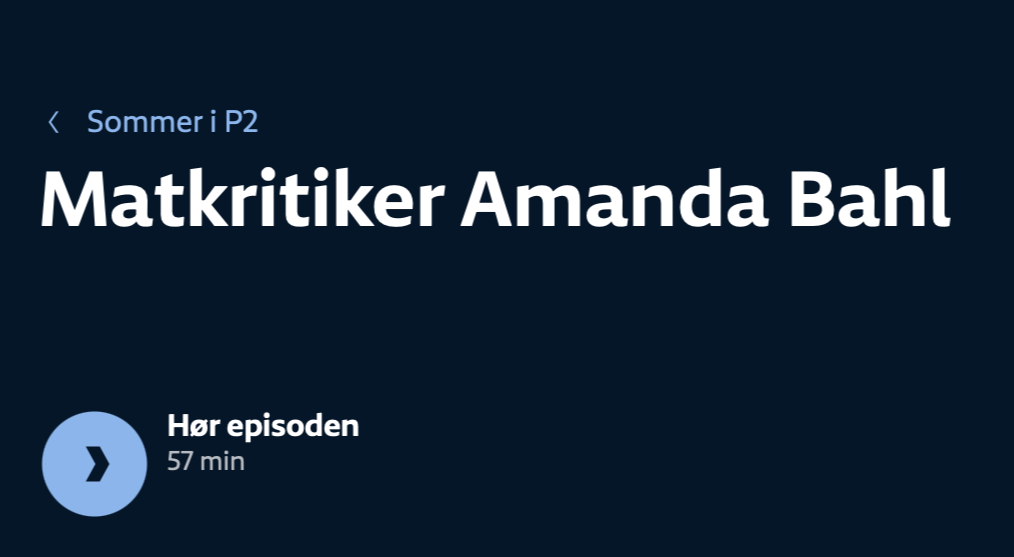 Knapp for Sommer i P2