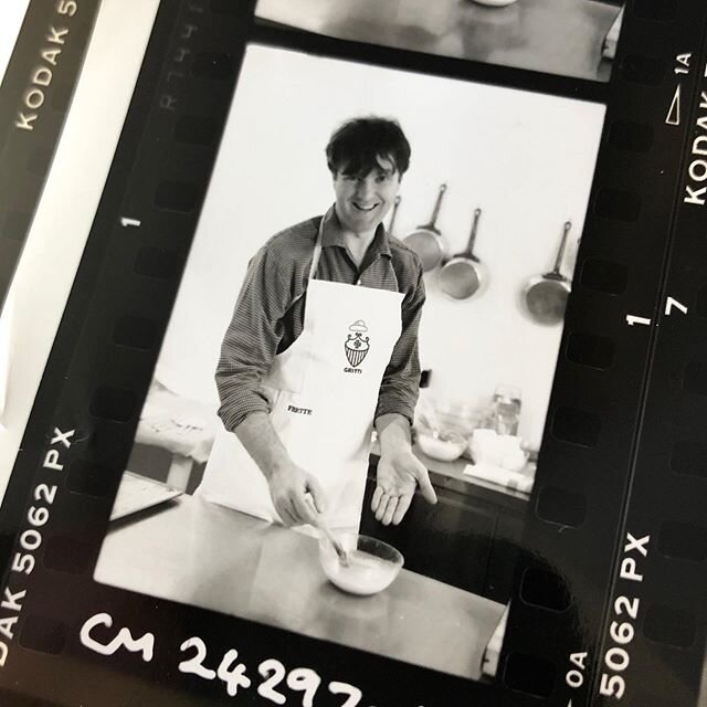 Throw back Thursday, from way back. Shooting @mr_james_may learning to cook in Venice. How romantic. We even had to share a room. buon appetito. Think he really prefers curry.