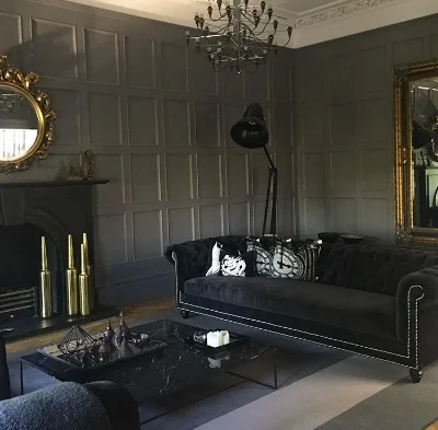 Colin and Justin's Glasgow pad. Achingly cool.