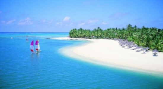 Who wouldn't want to be here? Le Saint Geran Mauritius .