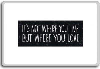 What we told our families when we announced we were going North. They didn't buy it.
