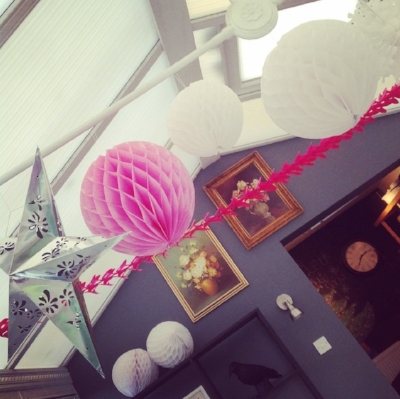 Decorations in our previous house before I discovered how to take a decent photo.