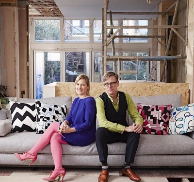 Sophie with her co Judge on GIDC, Daniel Hopwood.