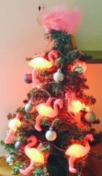 The flamingo tree - it was only a matter of time @templeton_bell_home