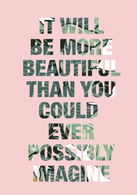 Typography print by The Loft & Us from £10
