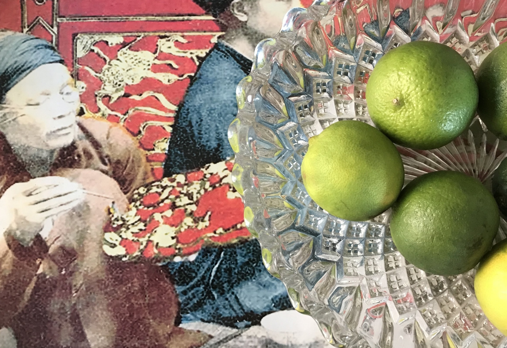 Limes, an essential part of the gin process.