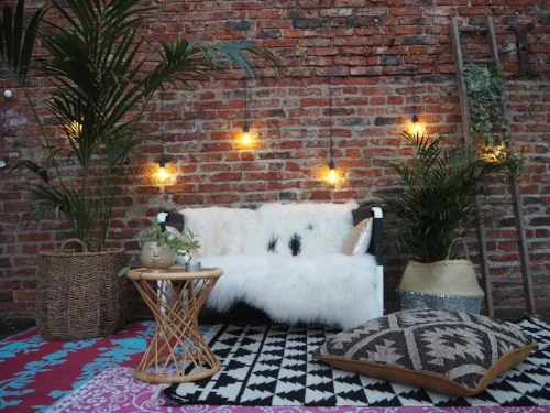A nice place to relax with a glass of wine.