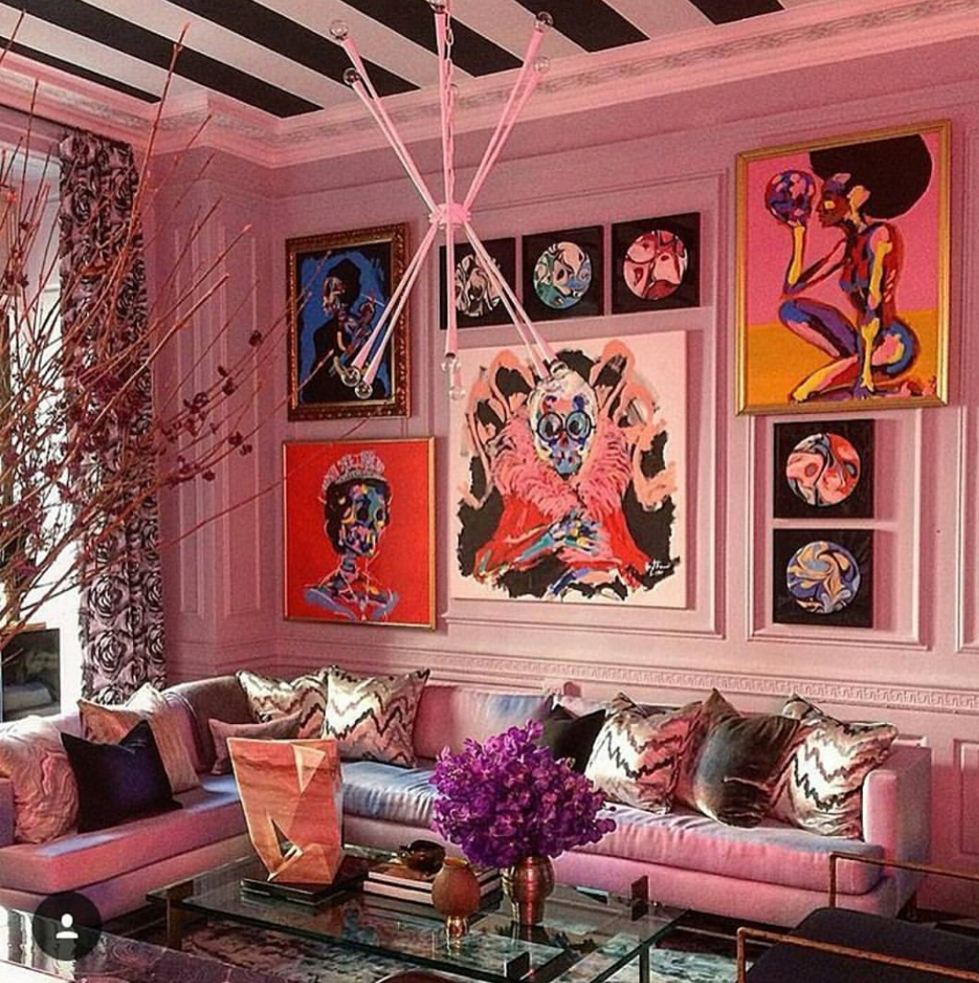 Posted by @oliverthomasesq . Designed by @abuzzetta for @holidayhousedesigns with artwork by @bradleytheodore .