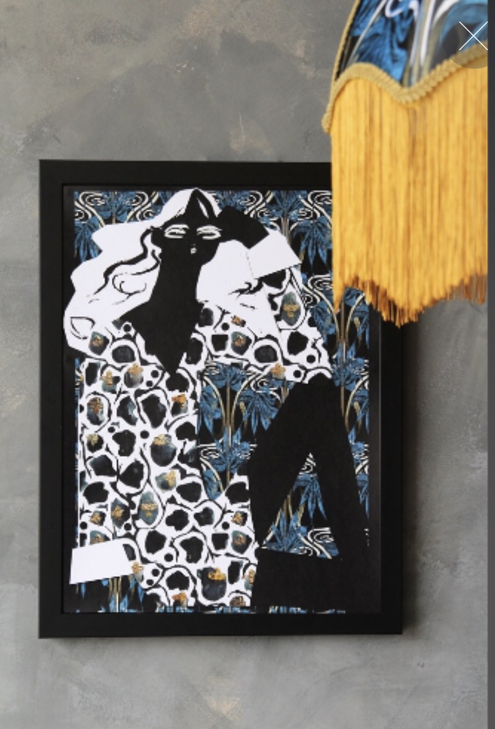 1. Anna Hayman With Beth Fraser Art Print - Sadie £35. Absolutely love this collaboration between two independent artists.