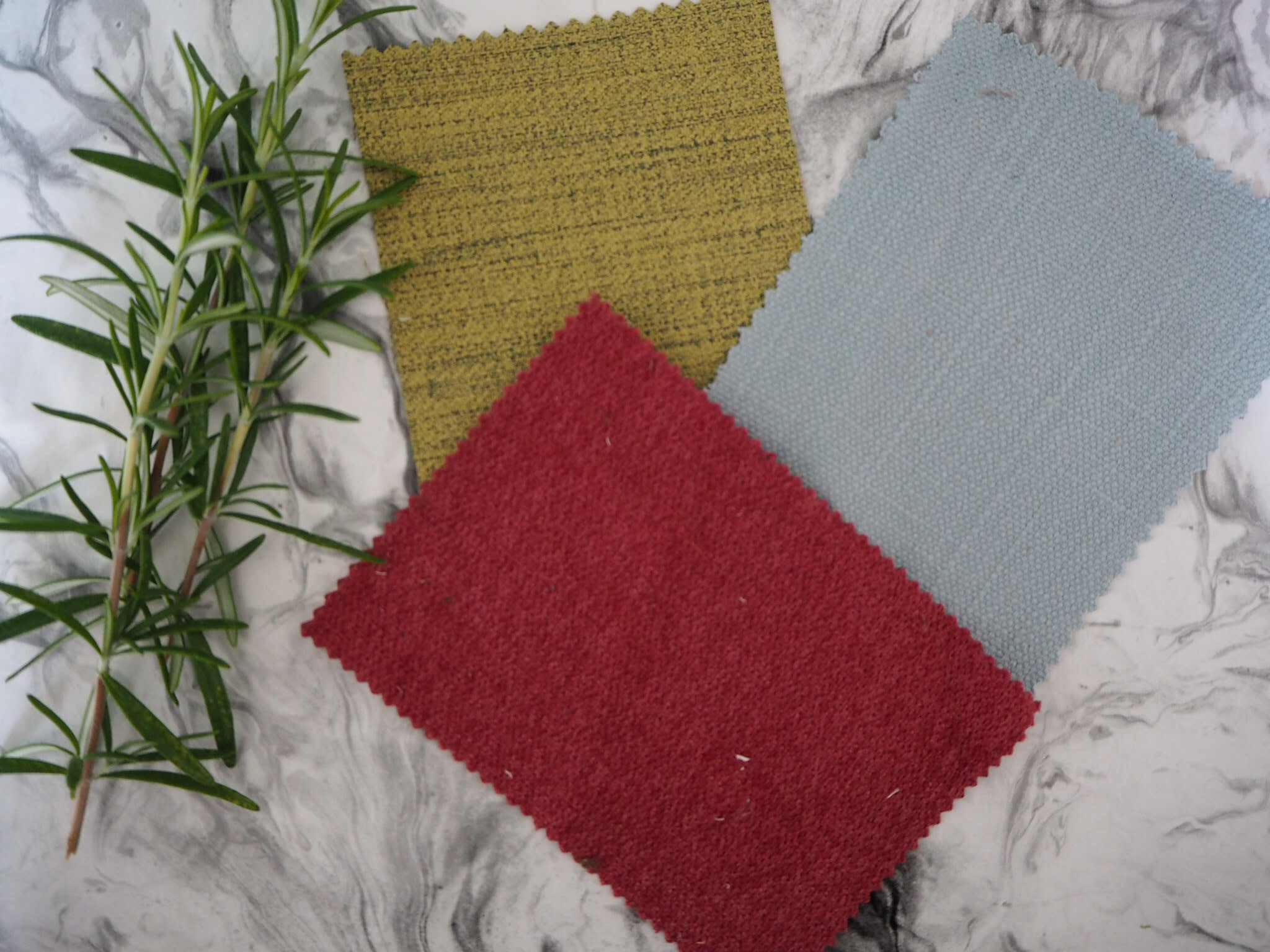 Cool Green, Harbour Wedgewood, Quinn Bordeaux