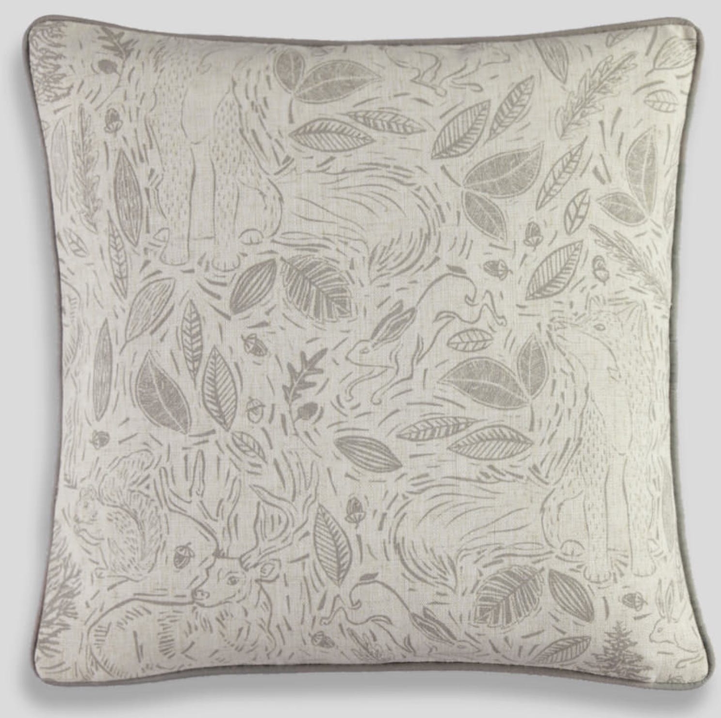 Linocut Animal Cushion , Matalan £8