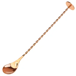 Copper Twisted Mixing Spoon , Drinks Stuff £3.99