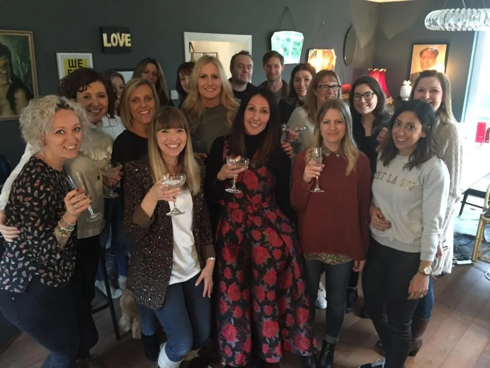 Our very first Styling Your Home workshop here at my home in York. 