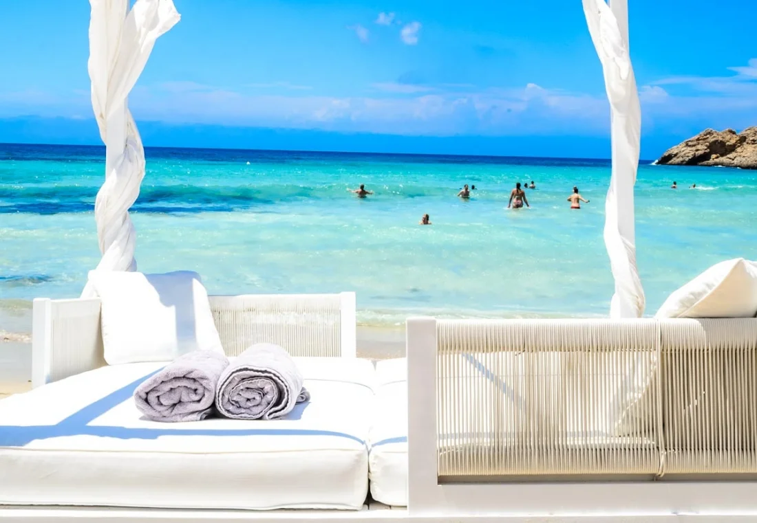 What I will be doing in Ibiza whilst Joe relives his youth. Image: Cotton Beach Club, Ibiza