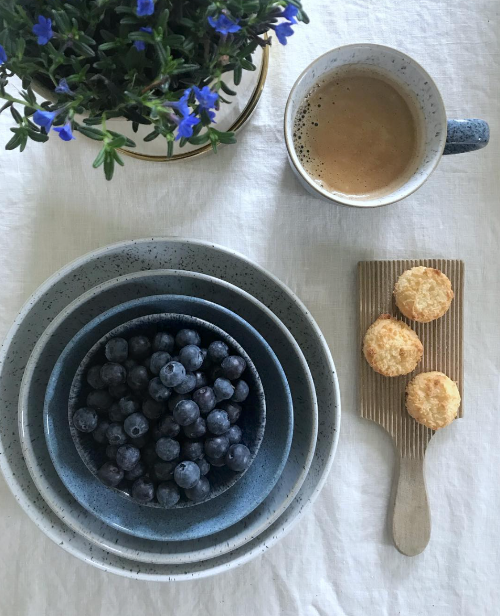 Tableware collaboration with a British pottery brand.