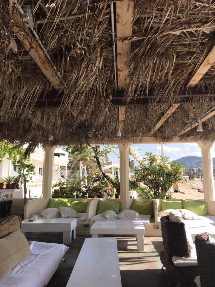 Our Hotel chill out area.