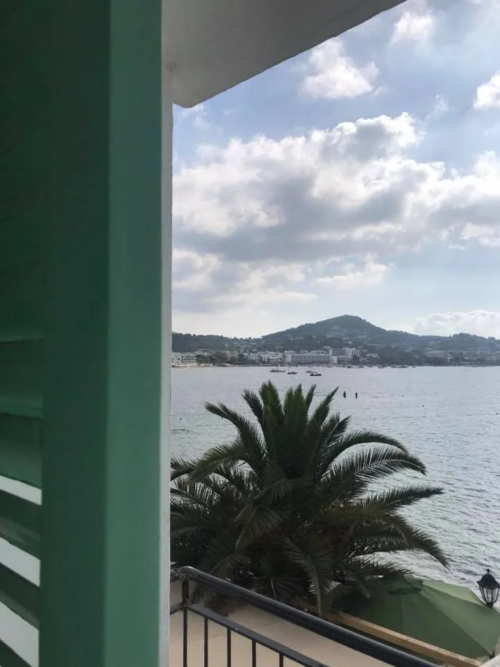 View from our room.