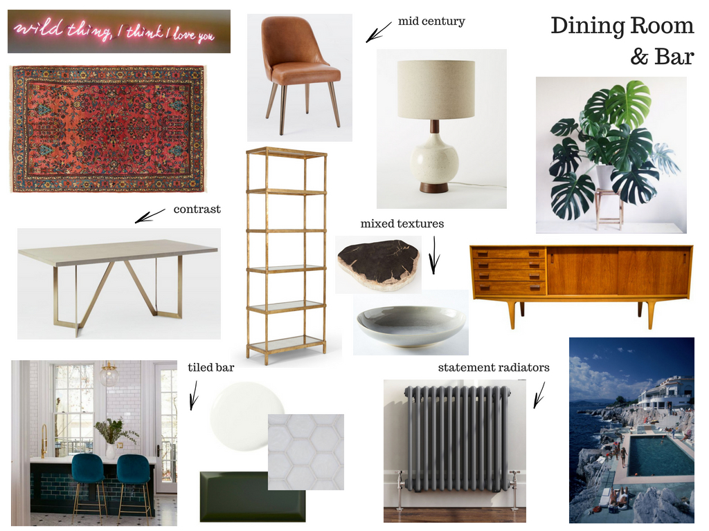A mood board is the best way to plan your space.