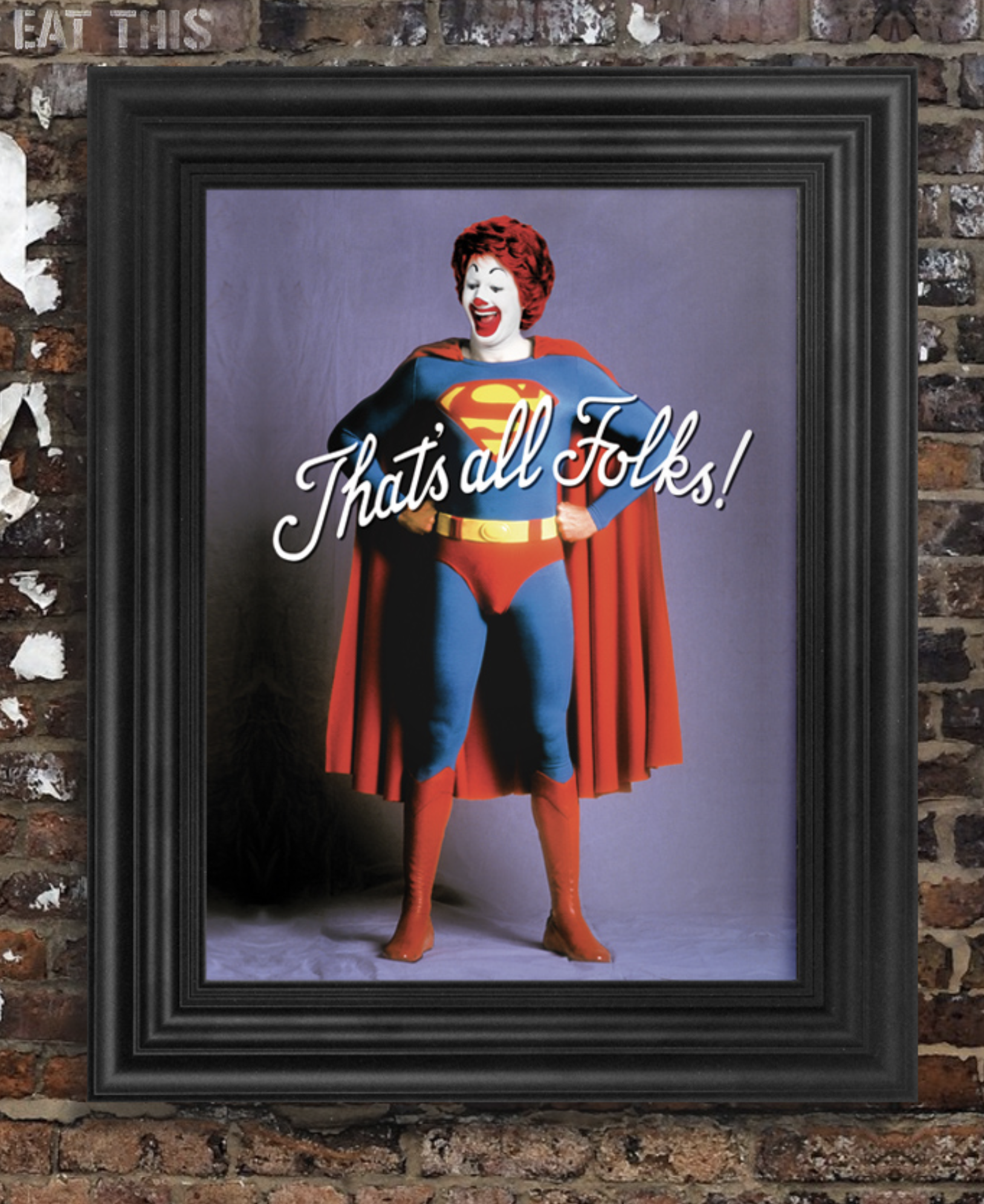 That’s All Folks Print (Unframed) - £20 Light Up North