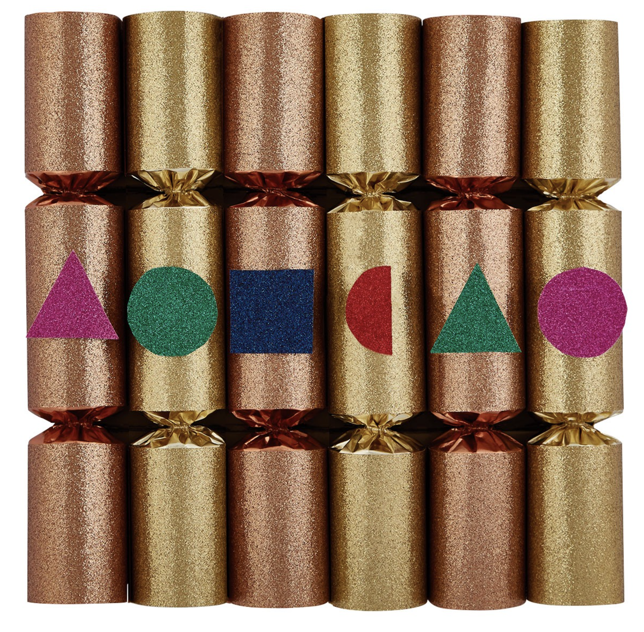 Metallic Glitter Crackers Habitat - £18 for six
