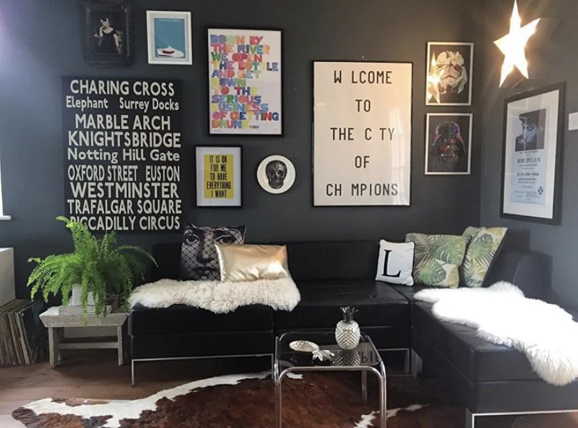 My first attempt at a gallery wall. Hmm.