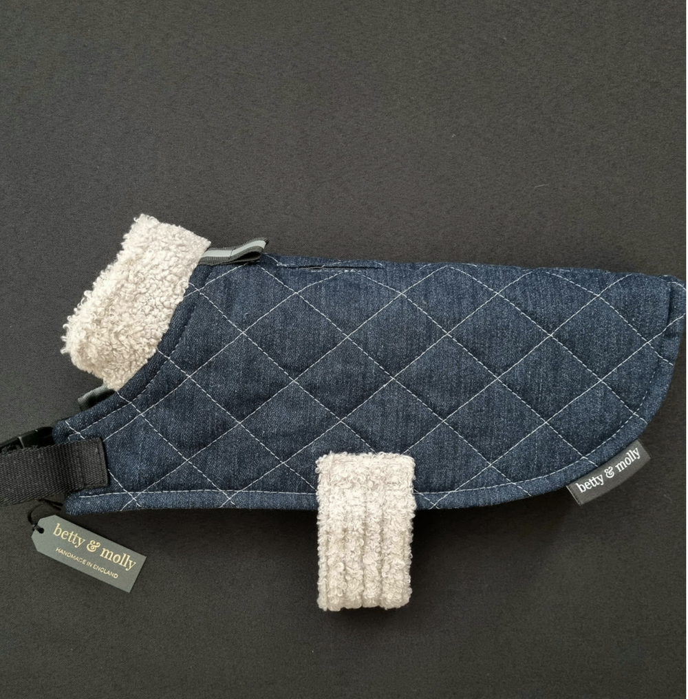 Quilted Dog Coat - Betty &amp; Molly, £34.99