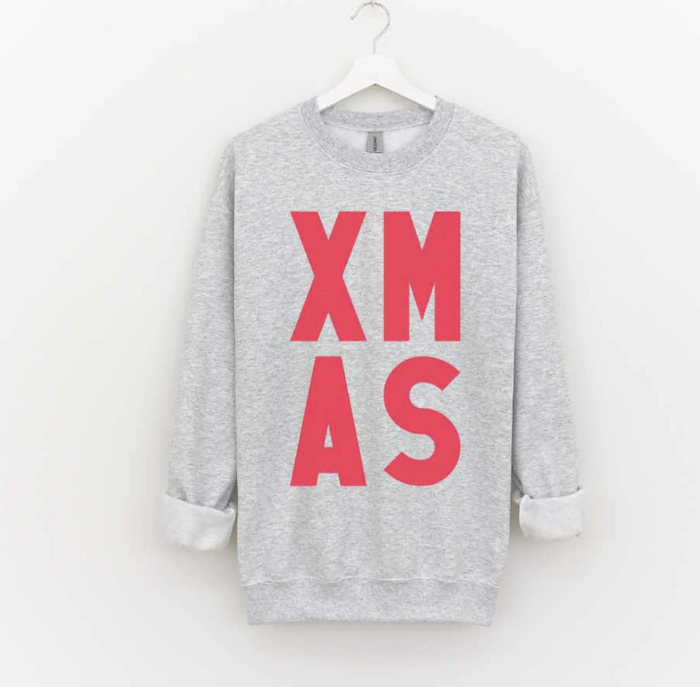 Xmas Sweatshirt - Burnt Peach, £39