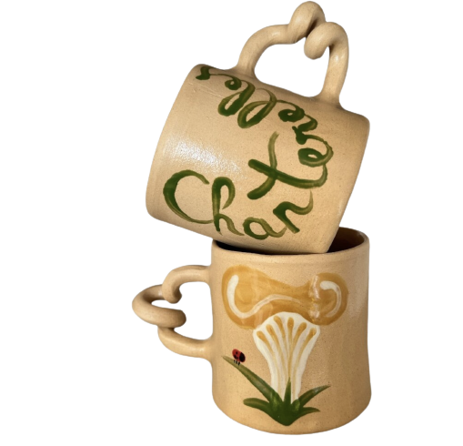 Chanterel Wiggle Mug - Harlie Brown Studio, £45