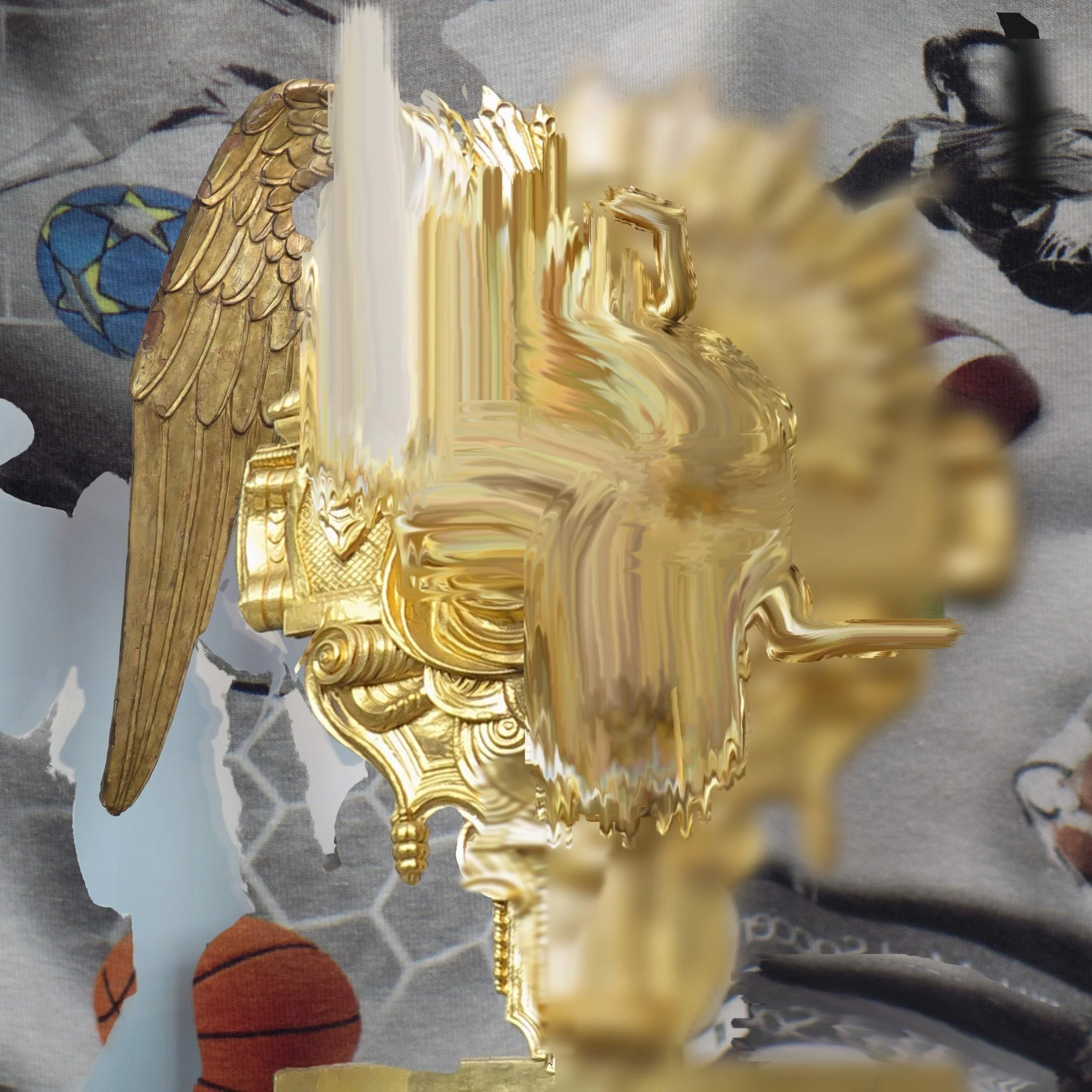   Leipzig ; Digital Painting; 60cm x 60cm digital painting on archival paper. 2017 