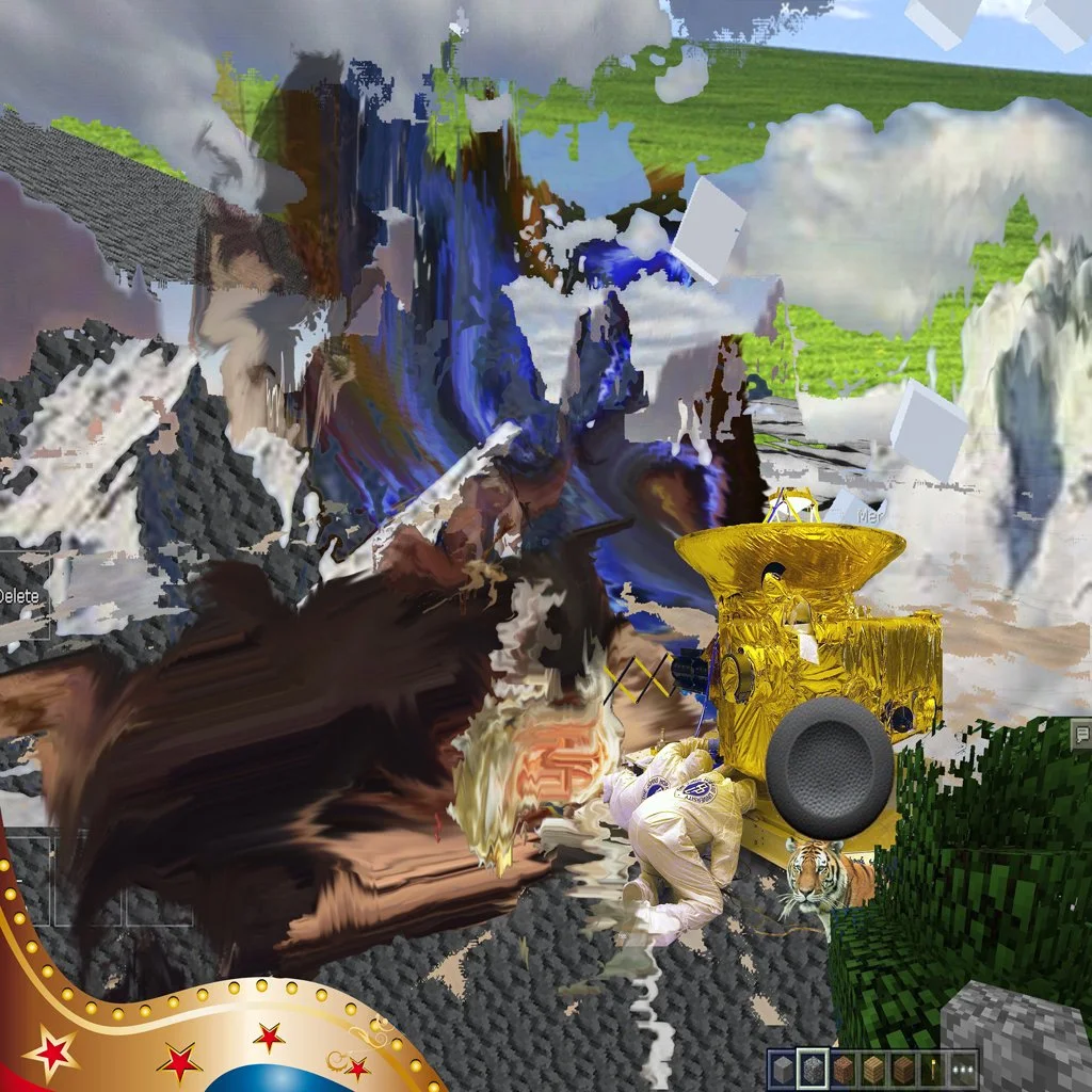   Untitled  100cm x 100cm gelée print on archival paper. 2016 