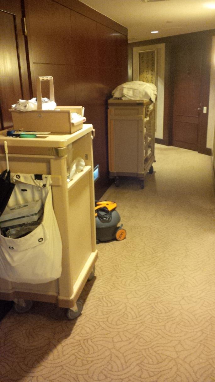 Hotels ditch big, old housekeeping carts