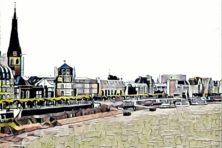 Страна Берг и город Дюссельдорф.