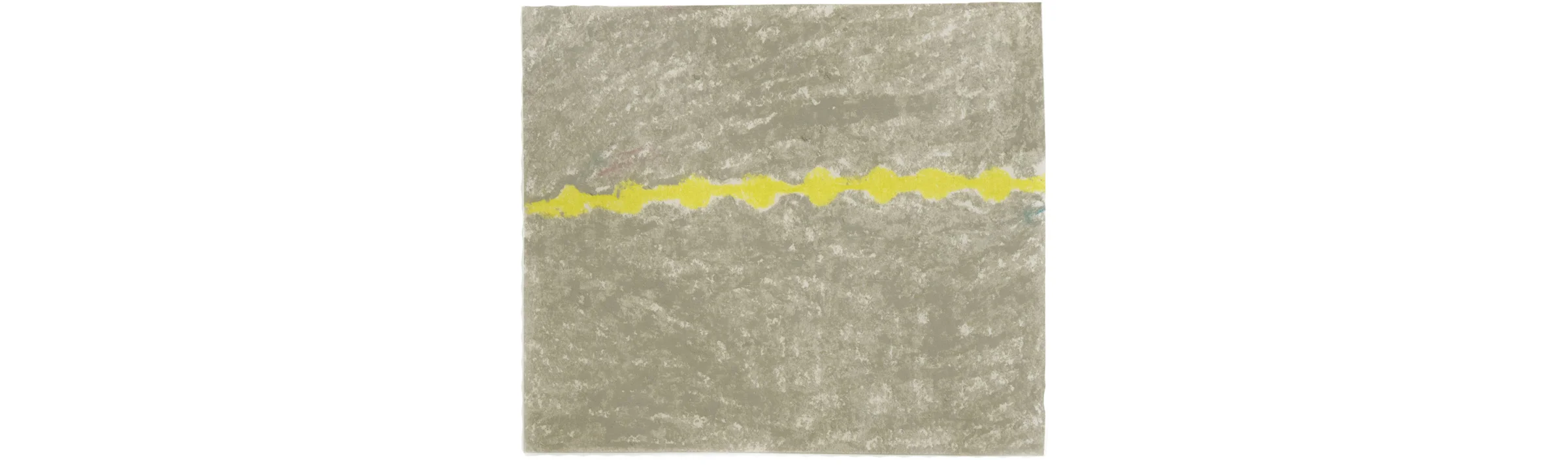 Little Meander, 2016, colored pencil on paper, 3 x 3.5 inches
