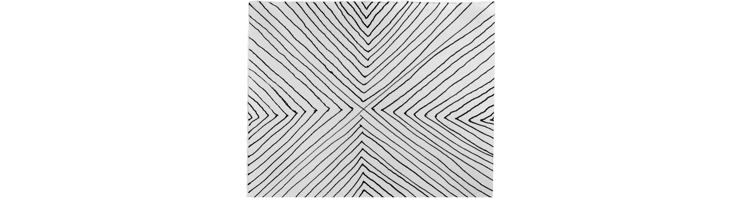 Point, 2016, pen on paper, 3 x 3.5 inches