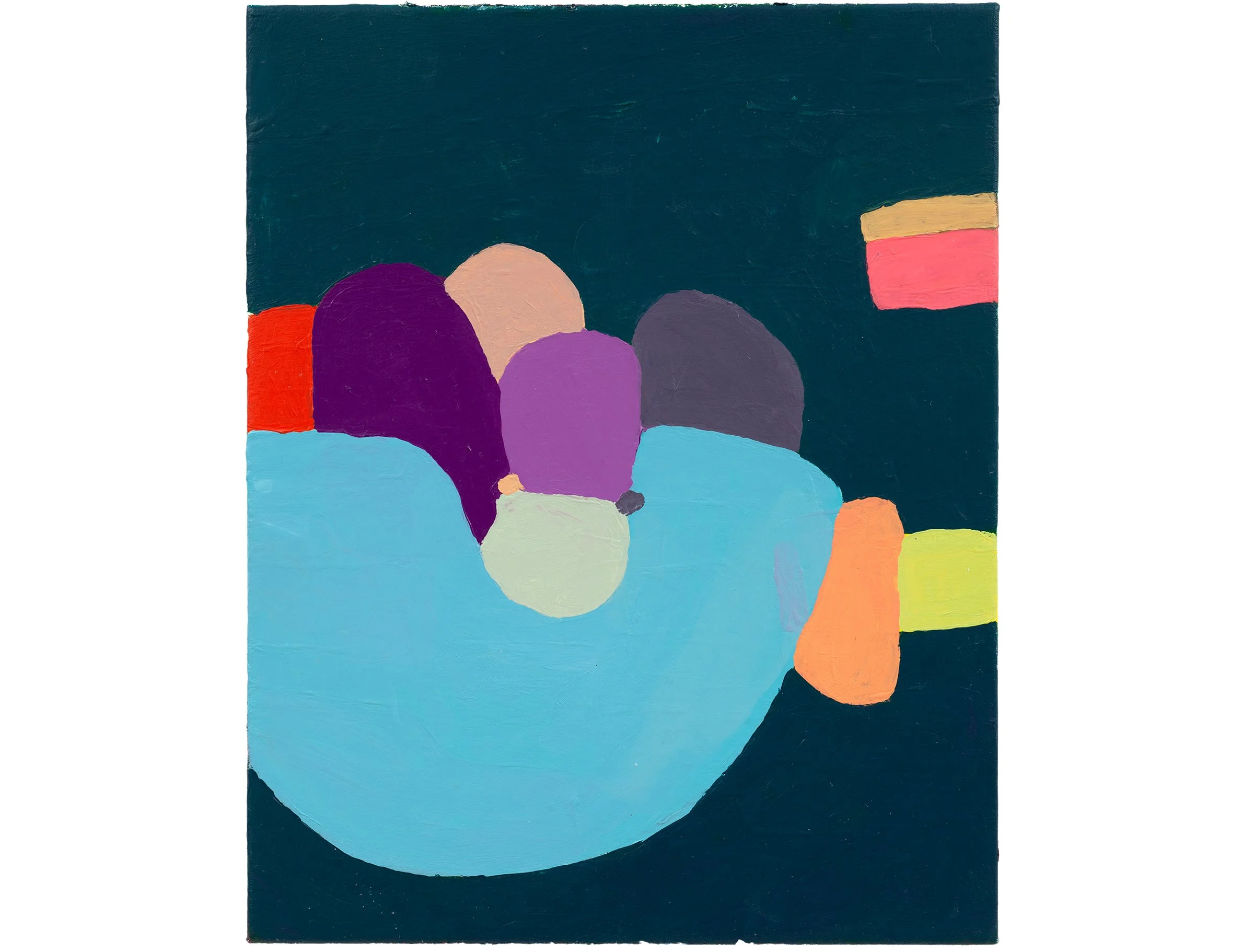 jubilee, acrylic on canvas, 16 x 12 inches