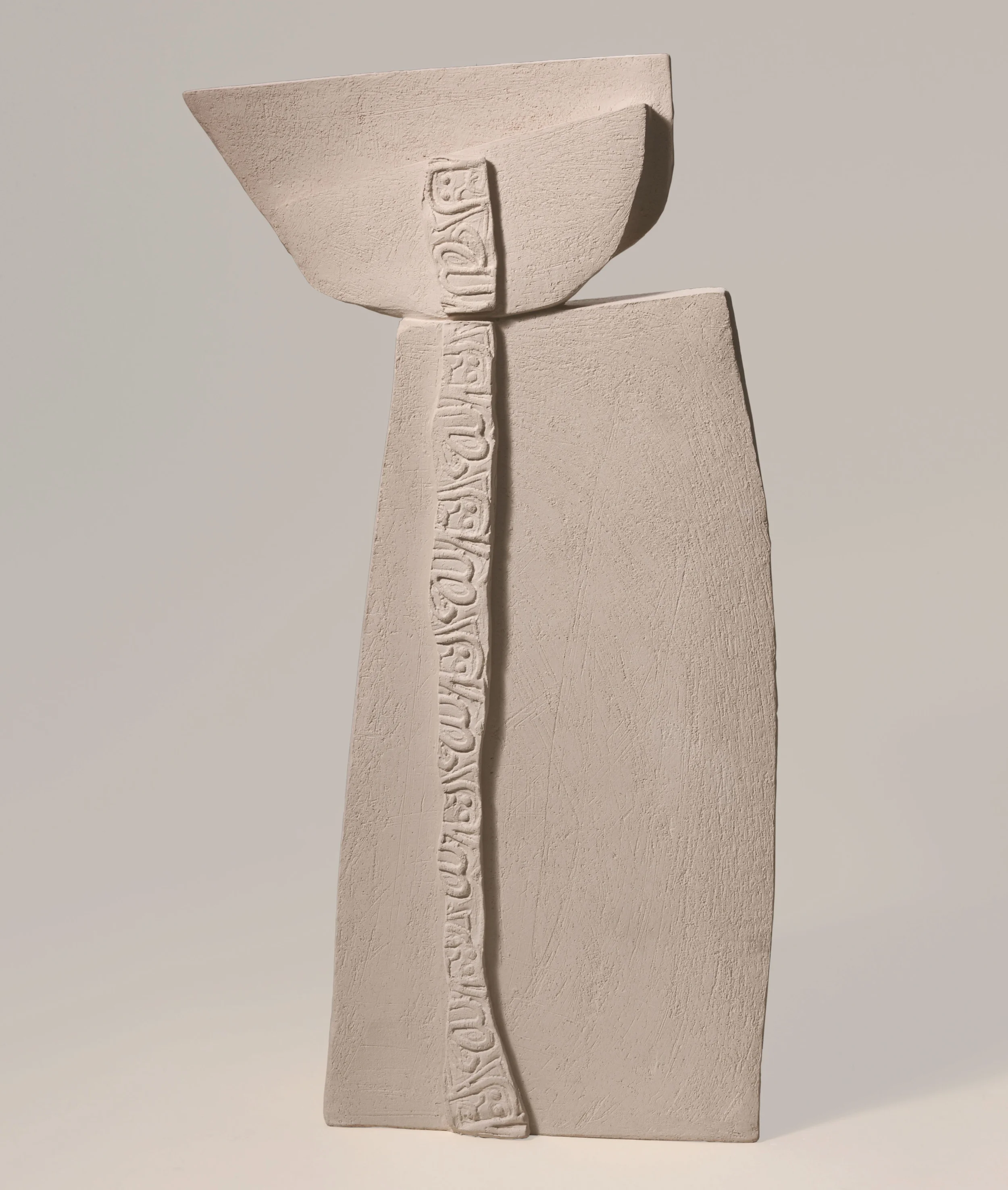 Boats for Peace: Ya Allah Earthstone 53x30x10cm 2007 Collection Jordan National Gallery of Fine Arts Amman