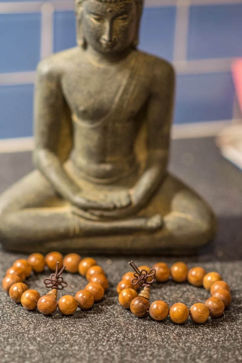 Sandalwood Wrist Mala