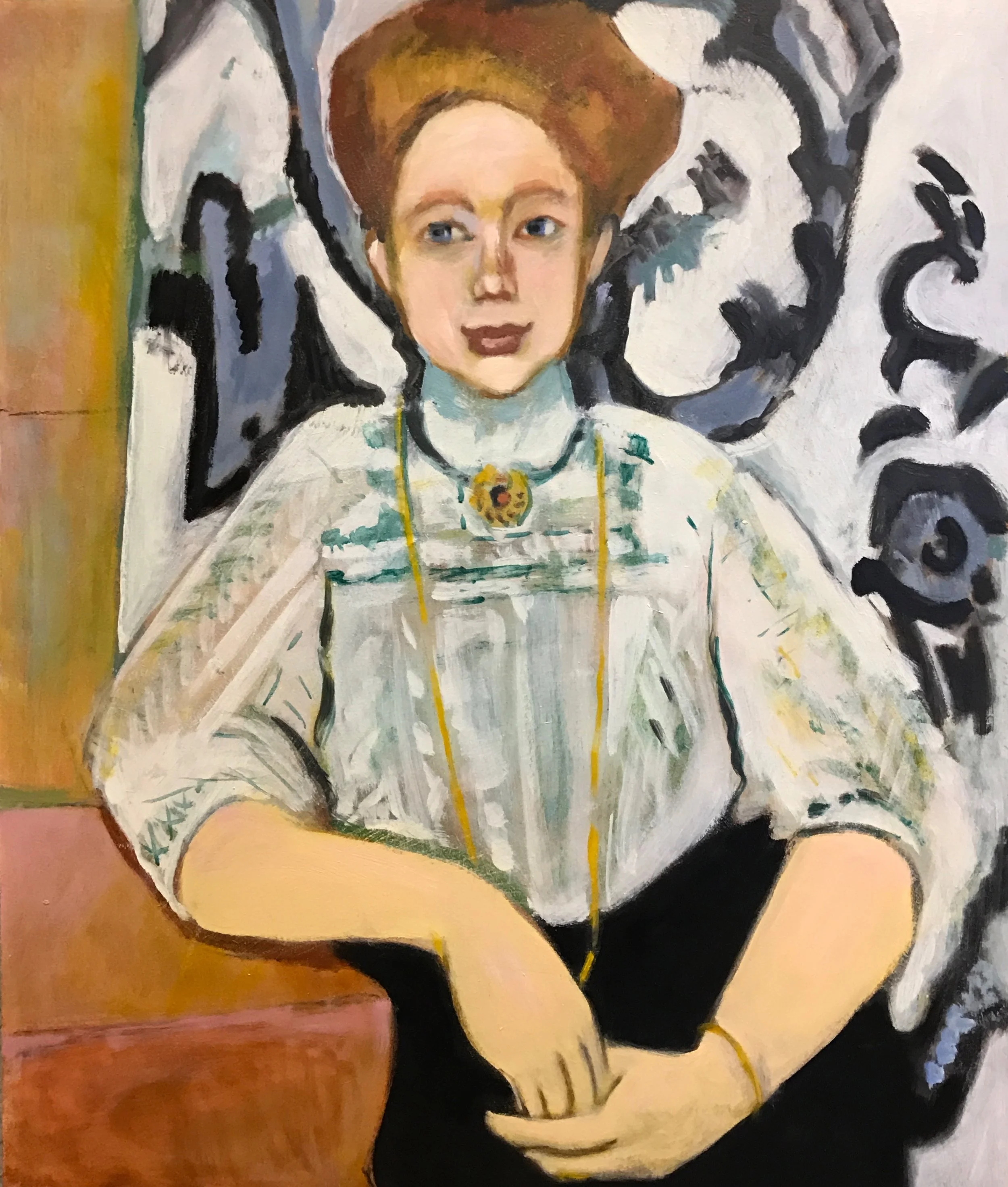 Study of Greta after Matisse
