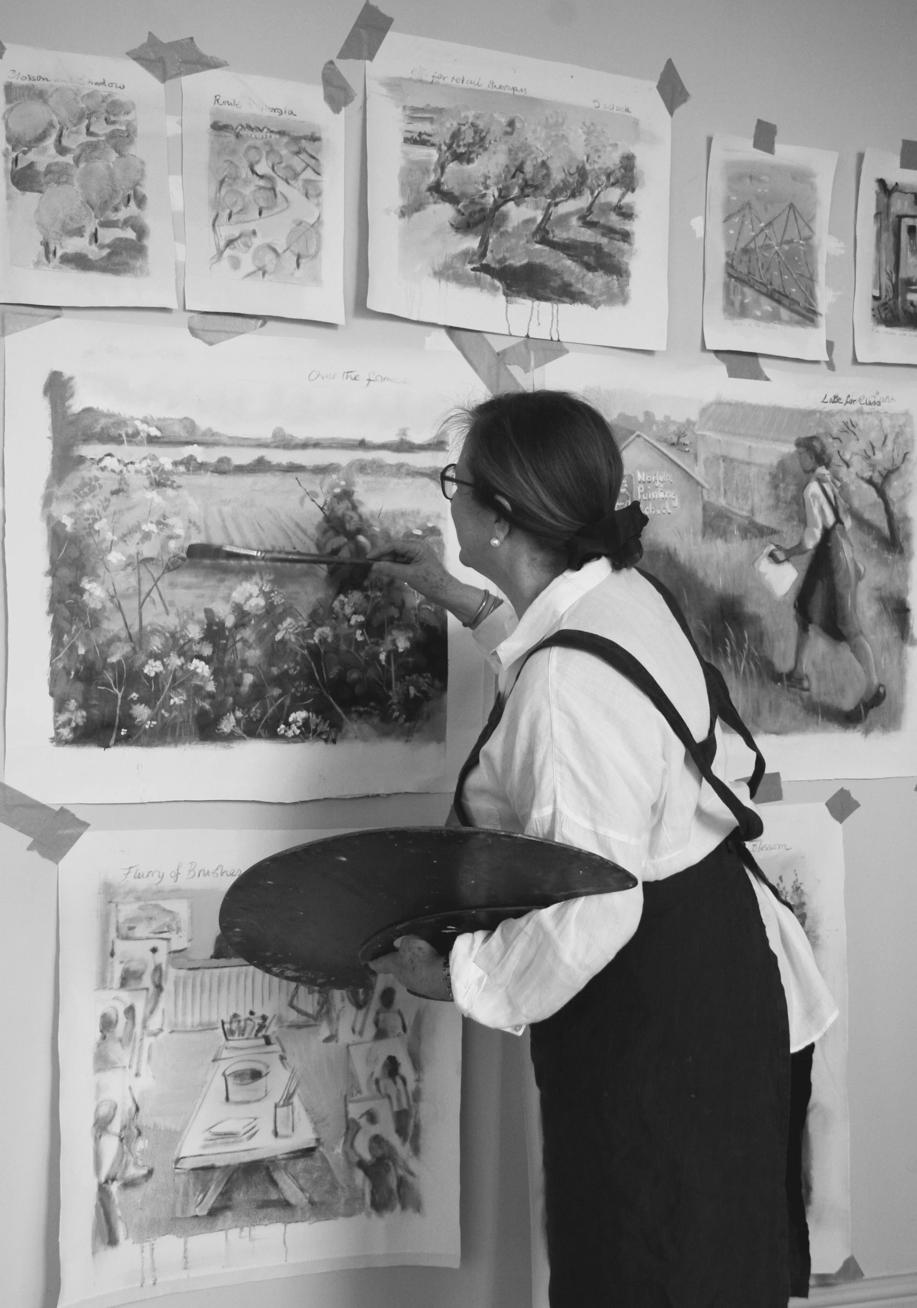 Claire in the Studio 2017