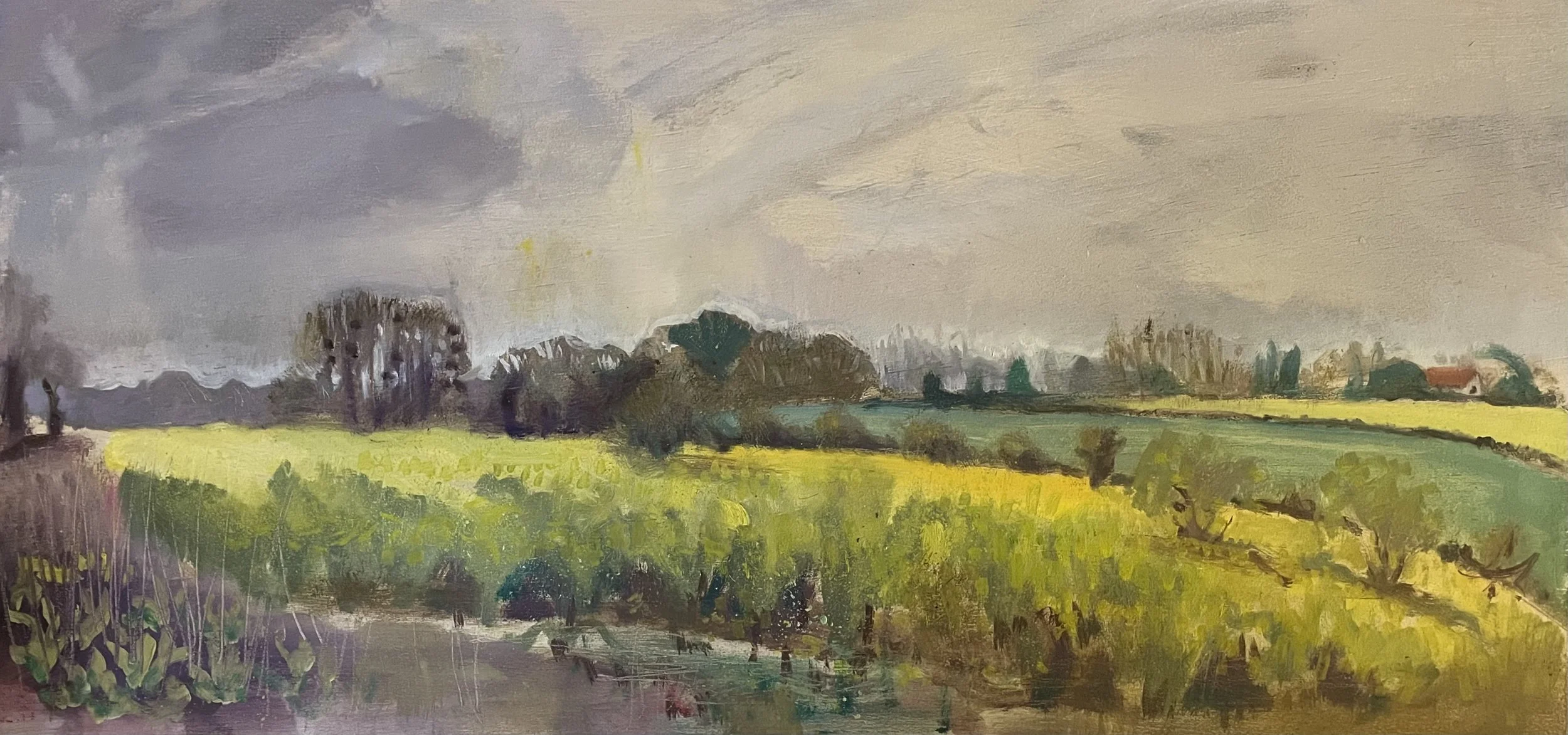 Grey Skies over Aspall