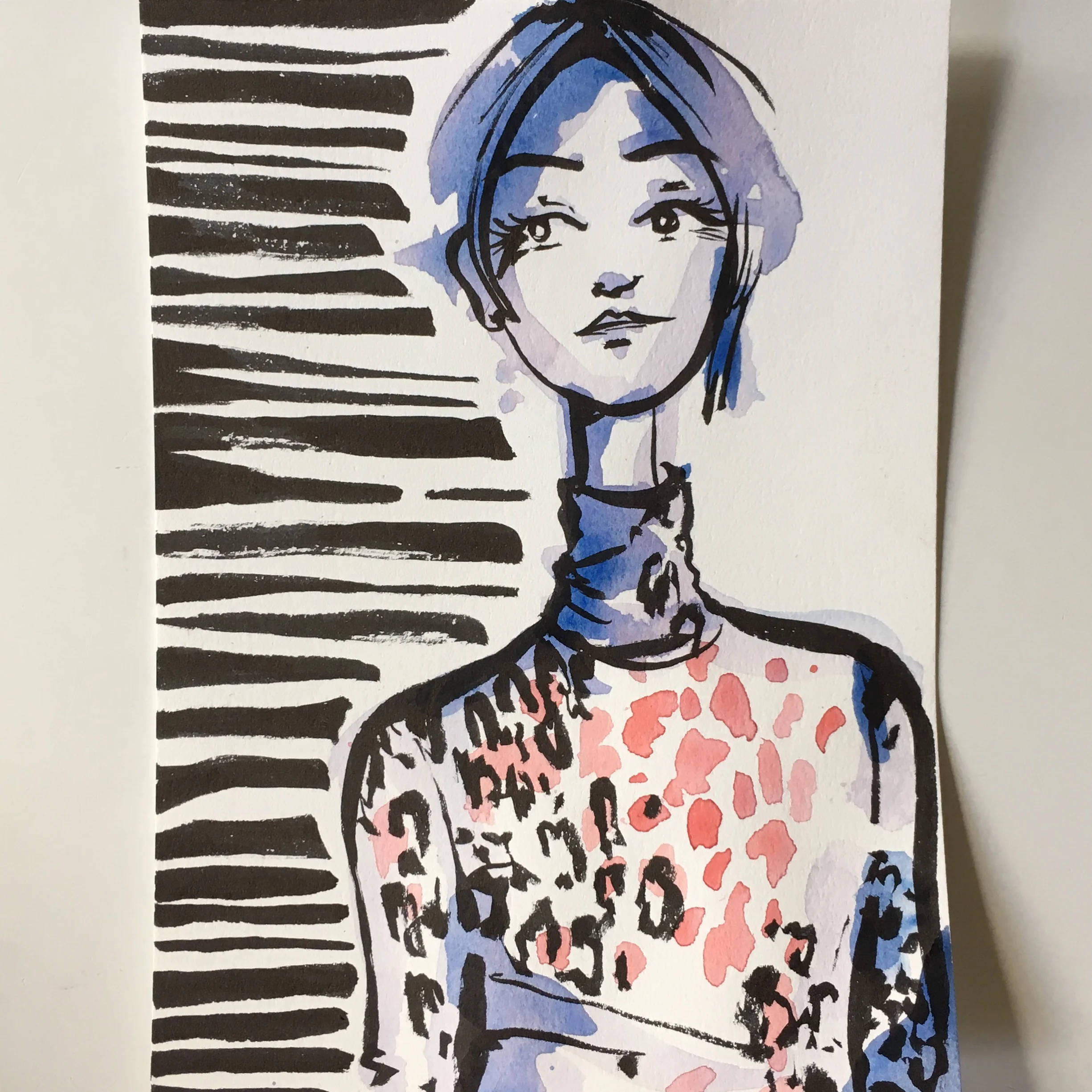 LADY IN LEOPARD