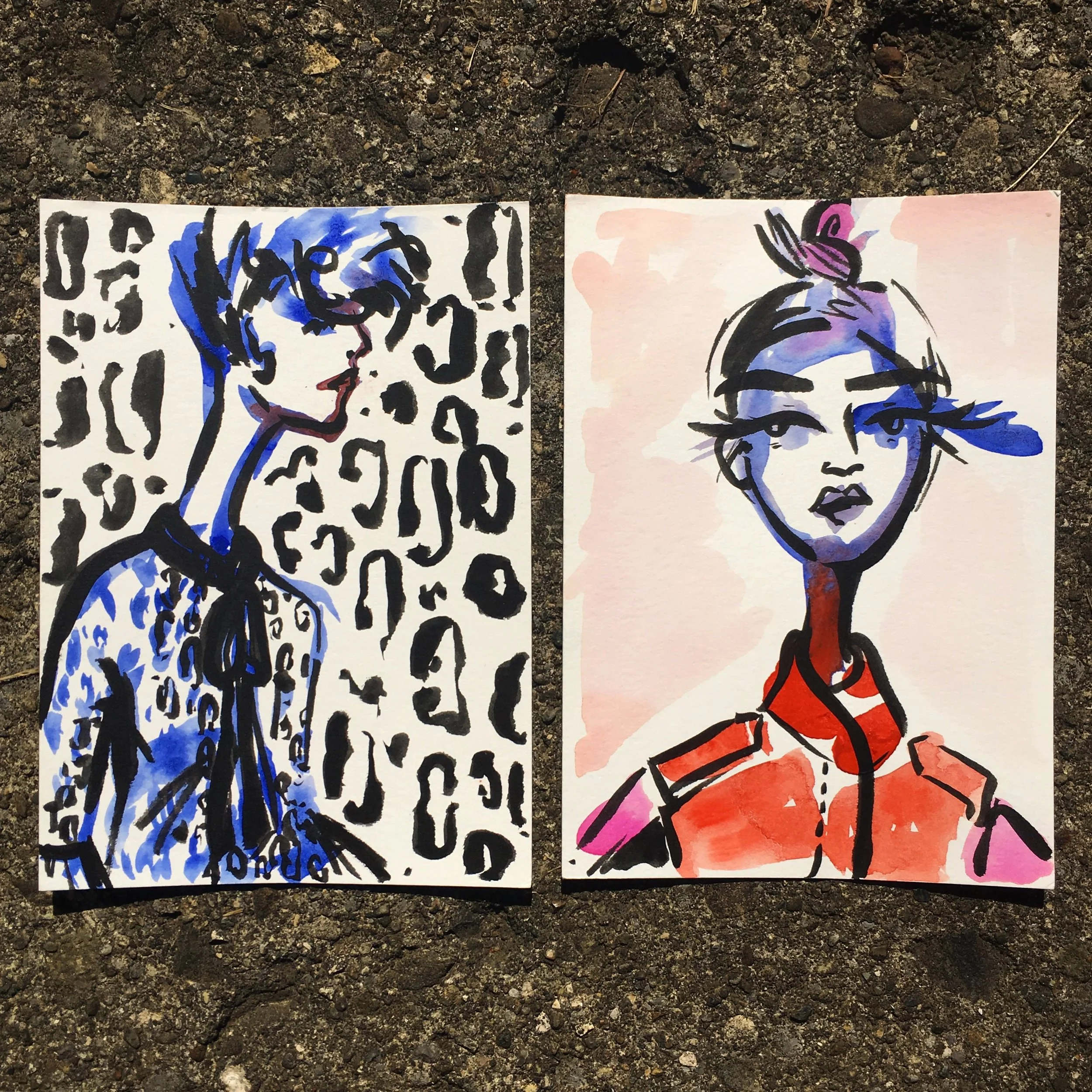 BRIGHT COLOR ANIMAL PRINT