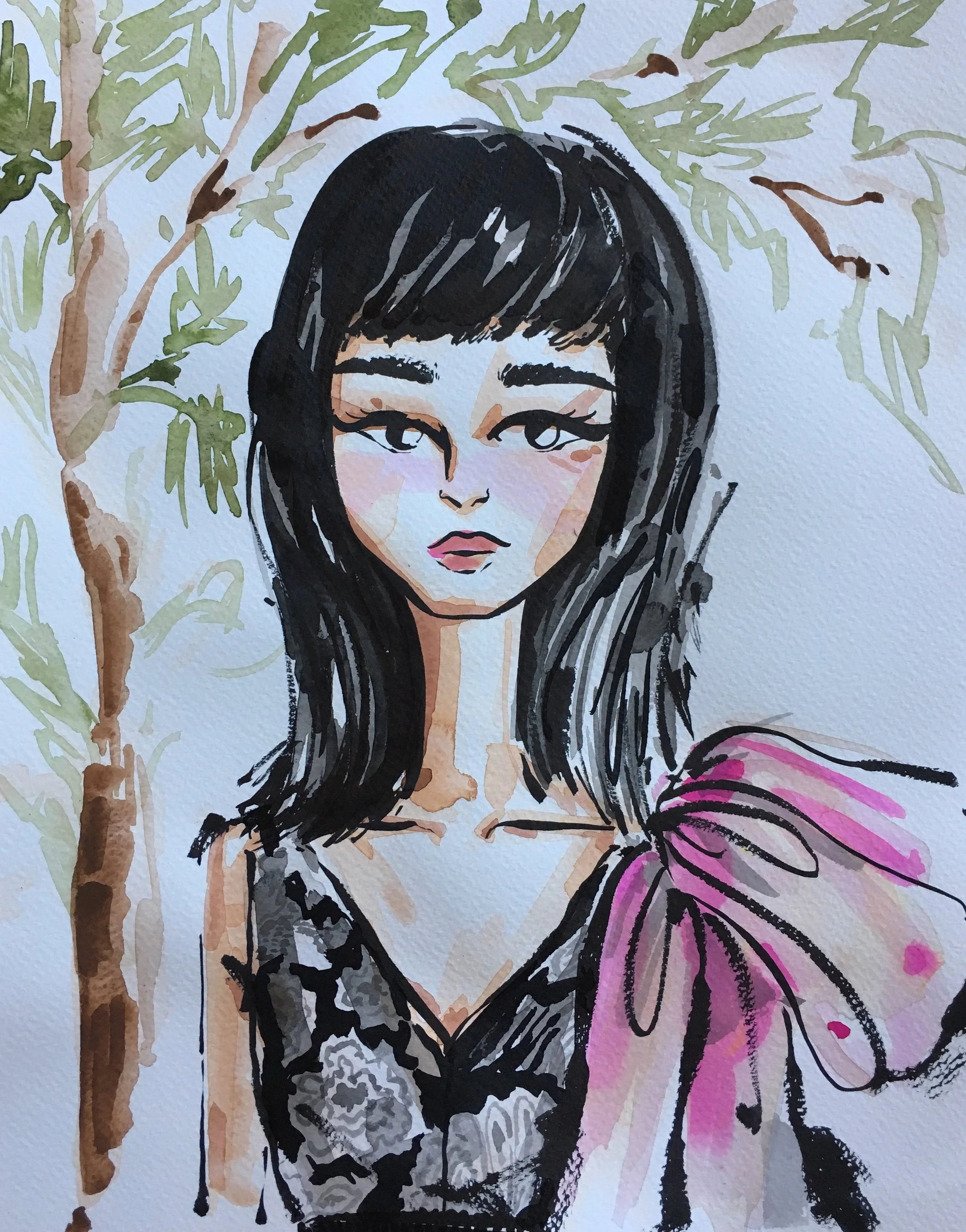 Erdem in Japanese Garden