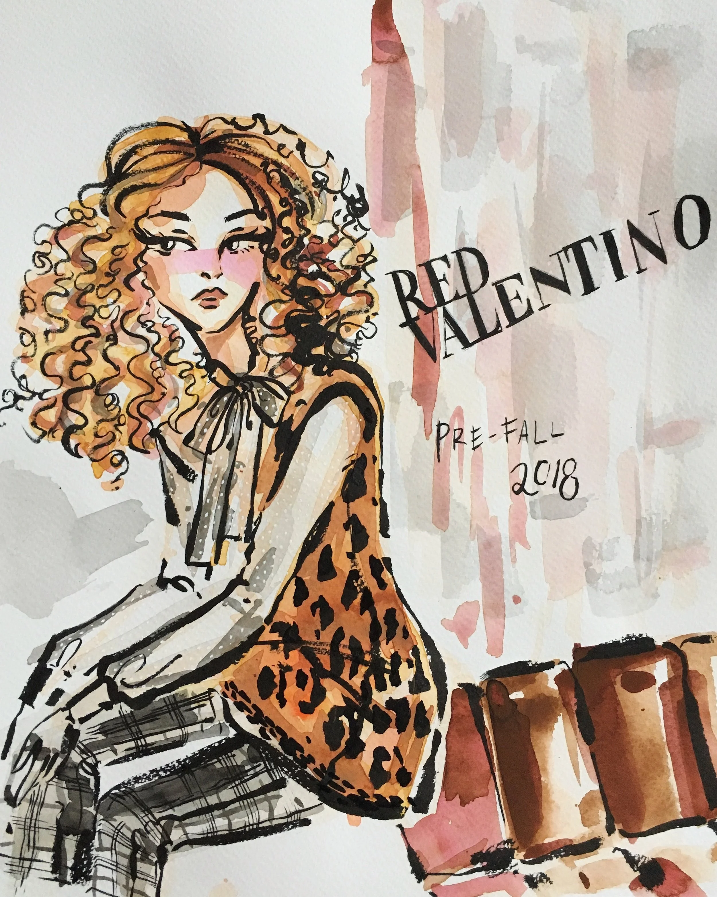 Red Valentino Pre-fall 2018