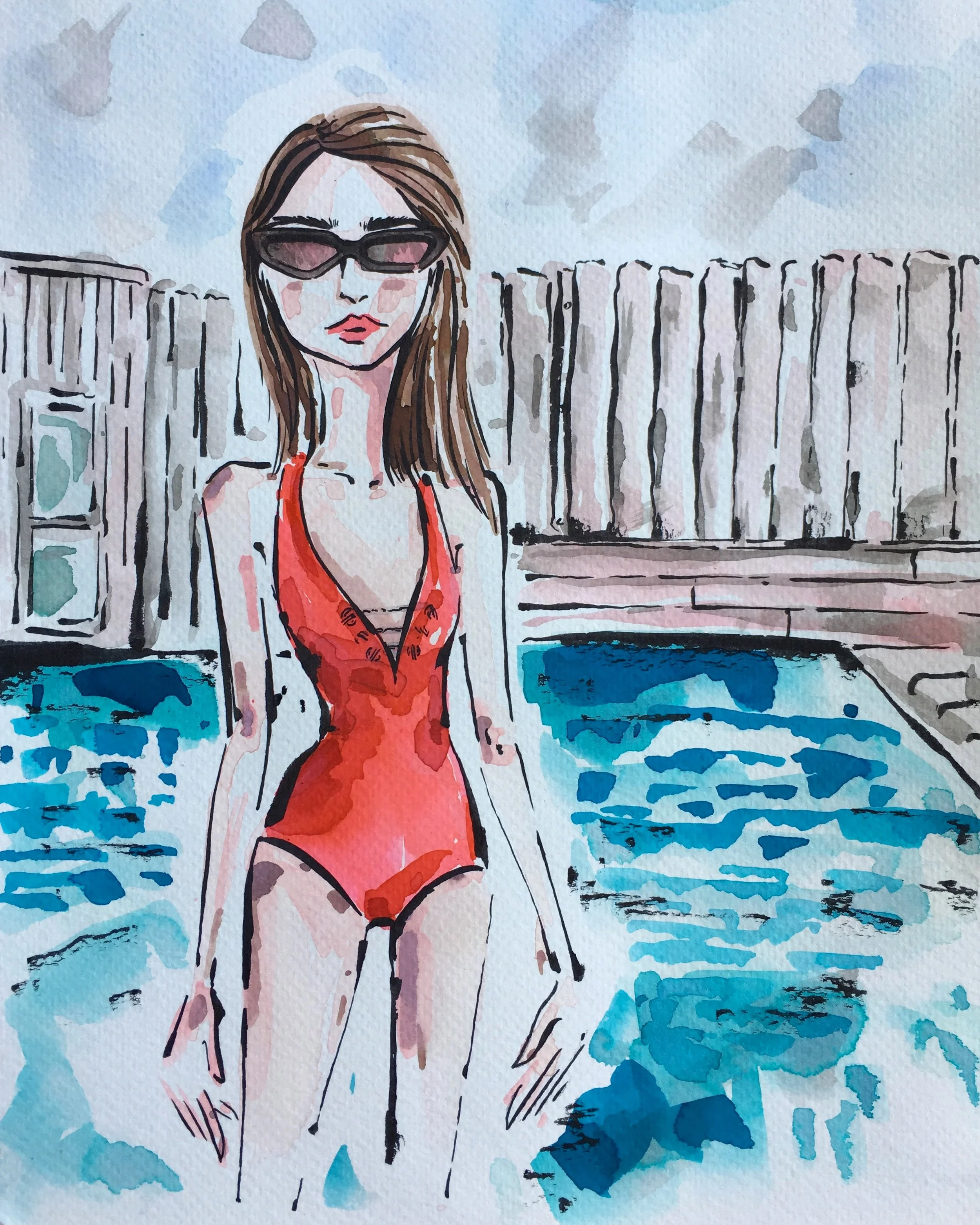 Emilee Musee One Piece Swimsuit