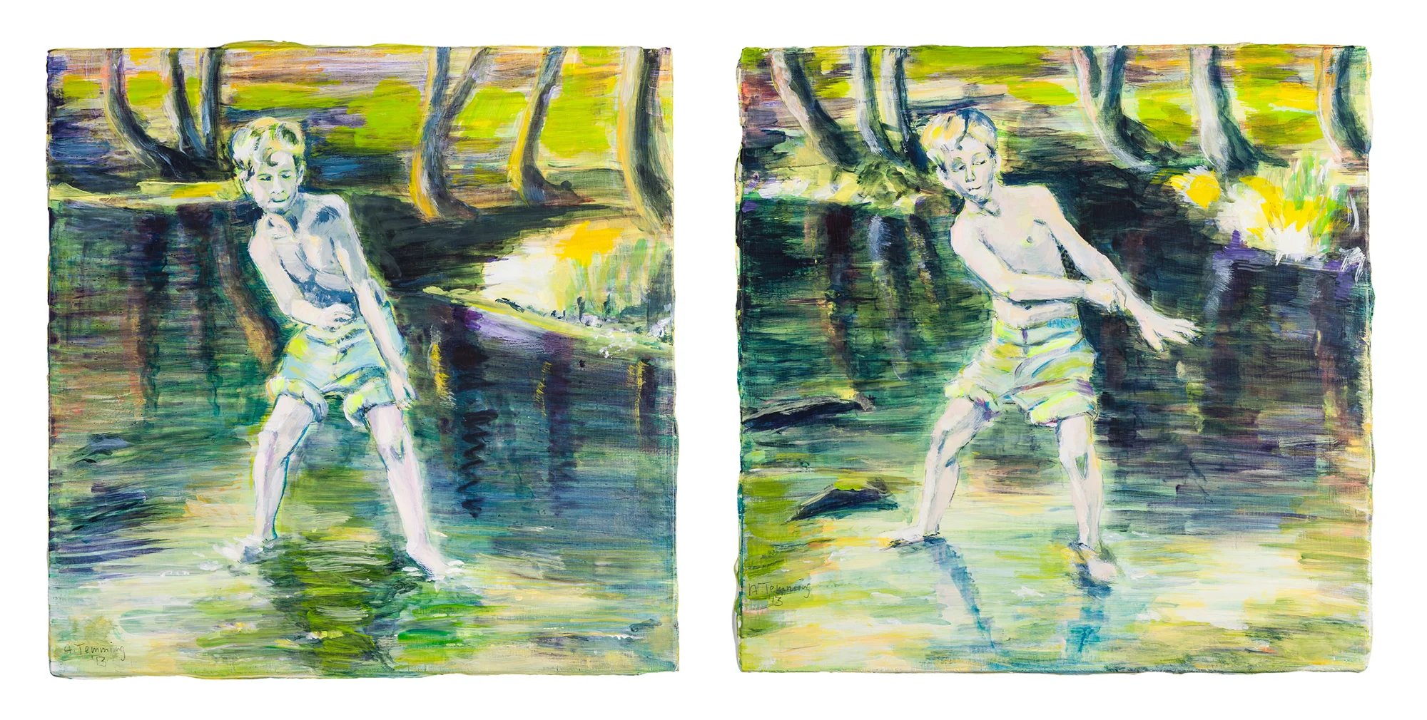 Bachkiesel I und II
